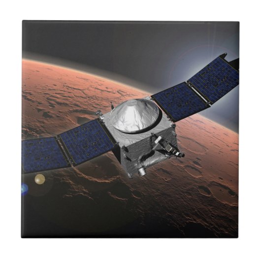 Mars Atmosphäre und Volatile Evolution Mission. Fliese (Vorderseite)