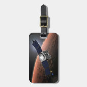 Mars Atmosphäre und Volatile Evolution Mission. Gepäckanhänger (Vorderseite vertikal)