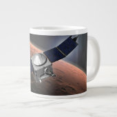 Mars Atmosphäre und Volatile Evolution Mission. Jumbo-Tasse (Vorderseite Rechts)