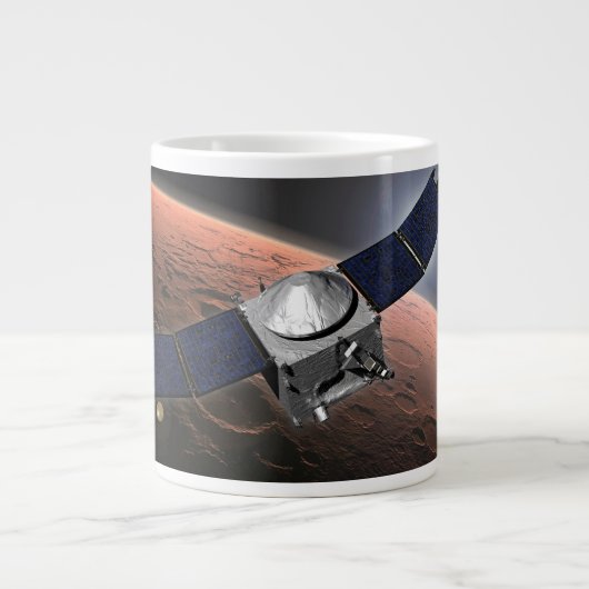 Mars Atmosphäre und Volatile Evolution Mission. Jumbo-Tasse (Vorderseite)