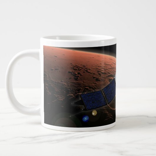 Mars Atmosphäre und Volatile Evolution Mission. Jumbo-Tasse (Links)