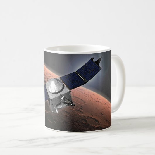 Mars Atmosphäre und Volatile Evolution Mission. Kaffeetasse (VorderseiteRechts)