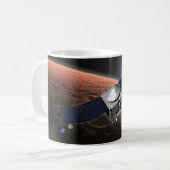 Mars Atmosphäre und Volatile Evolution Mission. Kaffeetasse (Vorderseite Links)