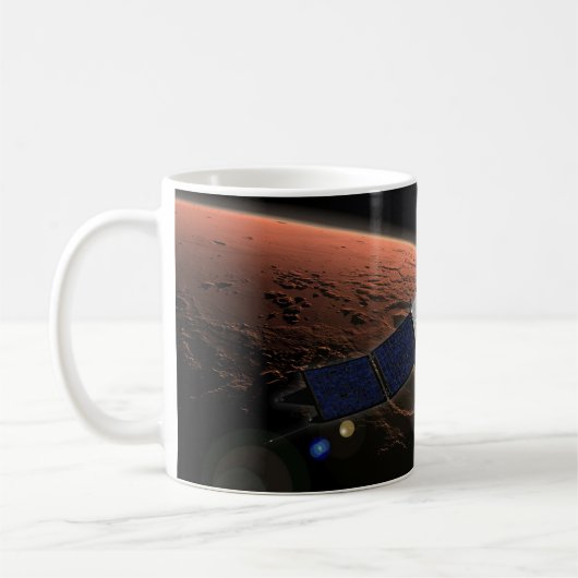 Mars Atmosphäre und Volatile Evolution Mission. Kaffeetasse (Links)