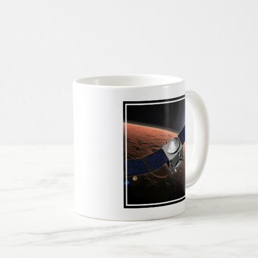Mars Atmosphäre und Volatile Evolution Mission. Kaffeetasse (VorderseiteRechts)