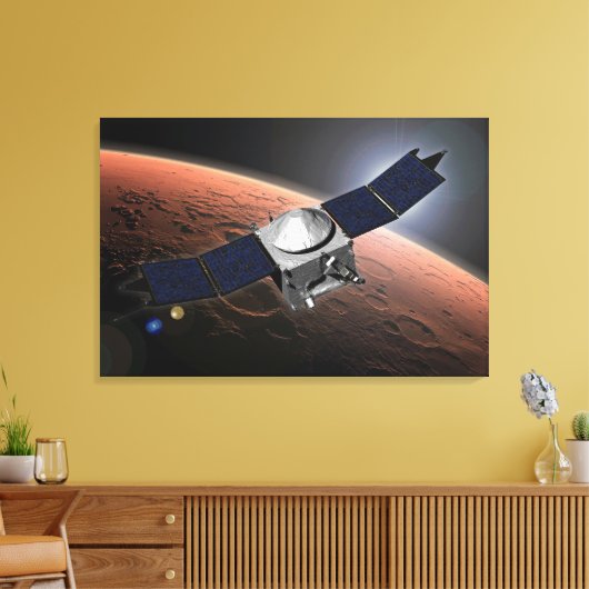 Mars Atmosphäre und Volatile Evolution Mission. Leinwanddruck (Insitu (Wohnzimmer))