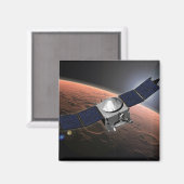 Mars Atmosphäre und Volatile Evolution Mission. Magnet (Vorderseite/Rückseite)