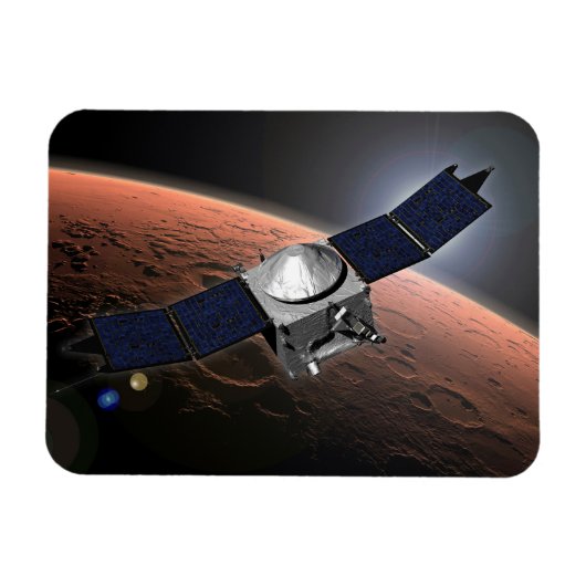Mars Atmosphäre und Volatile Evolution Mission. Magnet (Horizontal)
