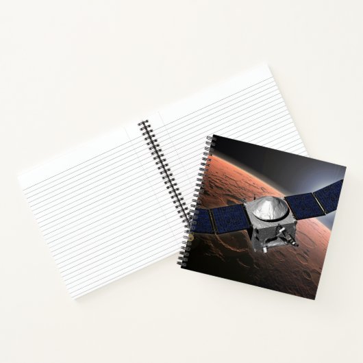 Mars Atmosphäre und Volatile Evolution Mission. Notizblock (Innenseite)