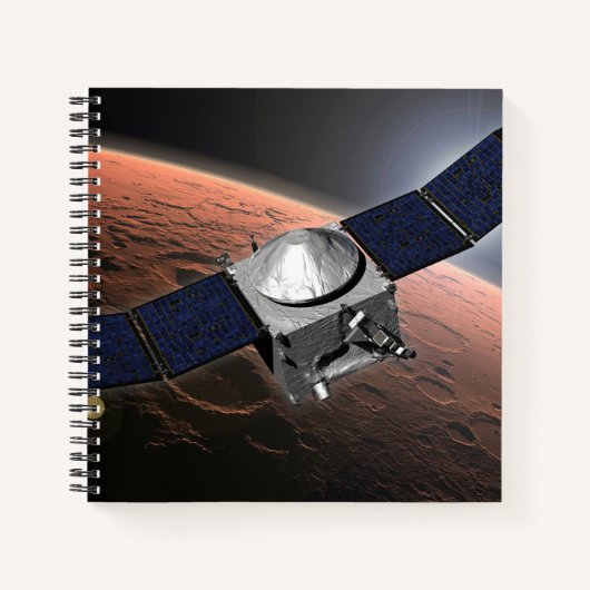 Mars Atmosphäre und Volatile Evolution Mission. Notizblock (Vorderseite)