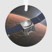 Mars Atmosphäre und Volatile Evolution Mission. Ornament (Rückseite)