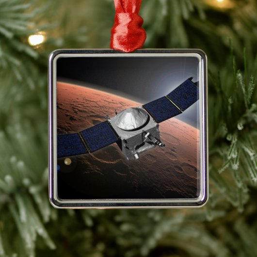 Mars Atmosphäre und Volatile Evolution Mission. Ornament Aus Metall (Baum)