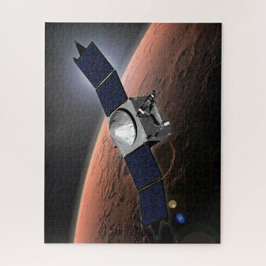 Mars Atmosphäre und Volatile Evolution Mission. Puzzle (Vertikal)