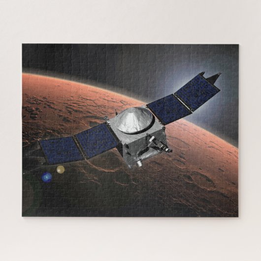 Mars Atmosphäre und Volatile Evolution Mission. Puzzle (Horizontal)