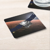 Mars Atmosphäre und Volatile Evolution Mission. Rechteckiger Pappuntersetzer (angewinkelt)