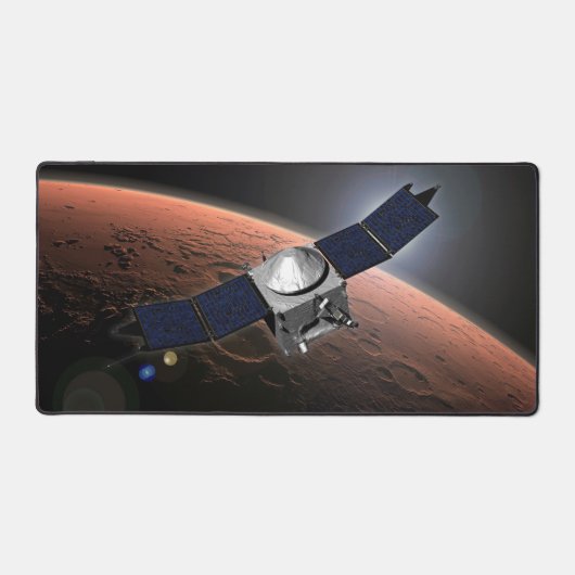 Mars Atmosphäre und Volatile Evolution Mission. Schreibtischunterlage (Vorderseite)