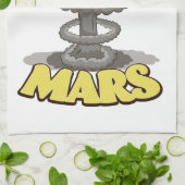 Mars atomisieren geschirrtuch (Gefaltet)