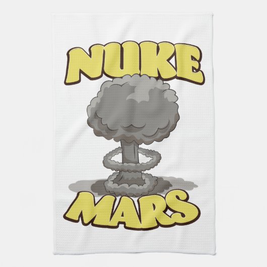 Mars atomisieren geschirrtuch (Vertikal)