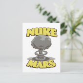 Mars atomisieren postkarte (Stehend Vorderseite)