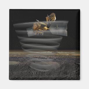 Mars Aufklärungsradar Orbiters Radar bei der Arbei Magnet