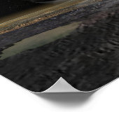 Mars Aufklärungsradar Orbiters Radar bei der Arbei Poster (Ecke)