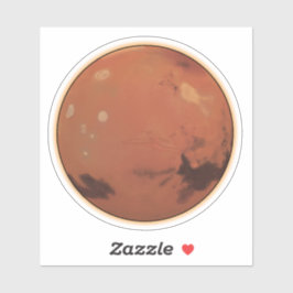 Mars Aufkleber