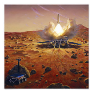 Mars-Aufstiegsfahrzeug 2 Fotodruck