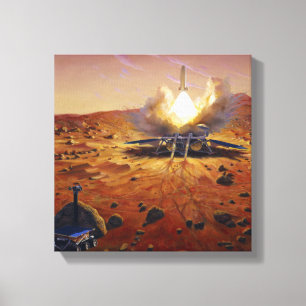 Mars-Aufstiegsfahrzeug 2 Leinwanddruck