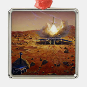 Mars-Aufstiegsfahrzeug Ornament Aus Metall