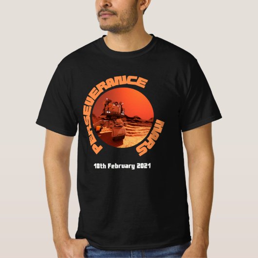 Mars-Ausdauerrover 2021 T - Shirt (Vorderseite)