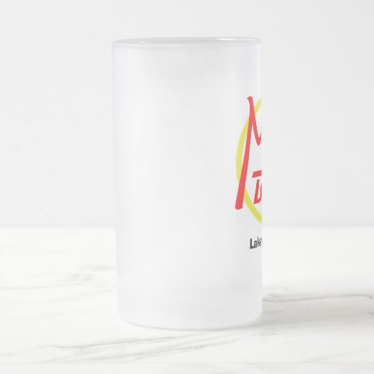 Mars-Bar-Glas-Tasse Mattglas Bierglas (Mittel)