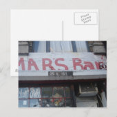 MARS BAR POSTKARTE (Vorne/Hinten)