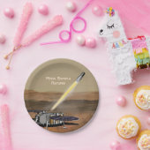 Mars Beispiel für Rückführungsopapier Pappteller (Party)