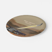 Mars Beispiel für Rückführungsopapier Pappteller (Schrägansicht)