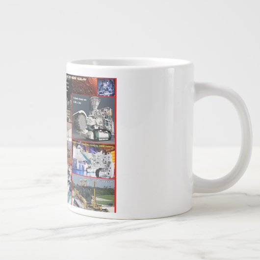 Mars Bergbaumaschinen Jumbo-Tasse (Rechts)