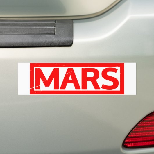 Mars Briefmarke Autoaufkleber (Auf Auto)
