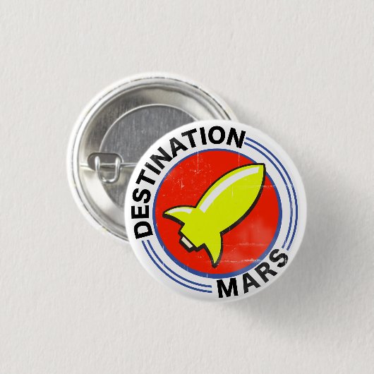 Mars Button (Vorne & Hinten)