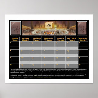 Mars Camping verboten Poster