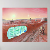 Mars Colony Poster (Vorne)