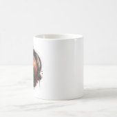 Mars Crimson Orbit Himmelsplanetentasse Kaffeetasse (Mittel)