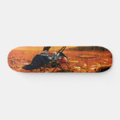 Mars der NASA Polar Lander Artist Concept Artwork Skateboard (Horizontal)