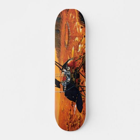 Mars der NASA Polar Lander Artist Concept Artwork Skateboard (Vorne)