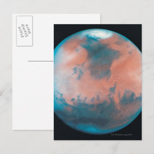 Mars der Opposition Postkarte (Vorne/Hinten)