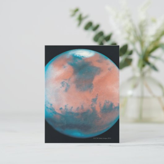 Mars der Opposition Postkarte (Stehend Vorderseite)