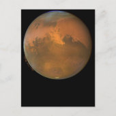 Mars der Rote Planet auf Karten und Postkarten (Vorderseite)
