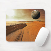 Mars Der Rote Planet Mauspad (Mit Mouse)
