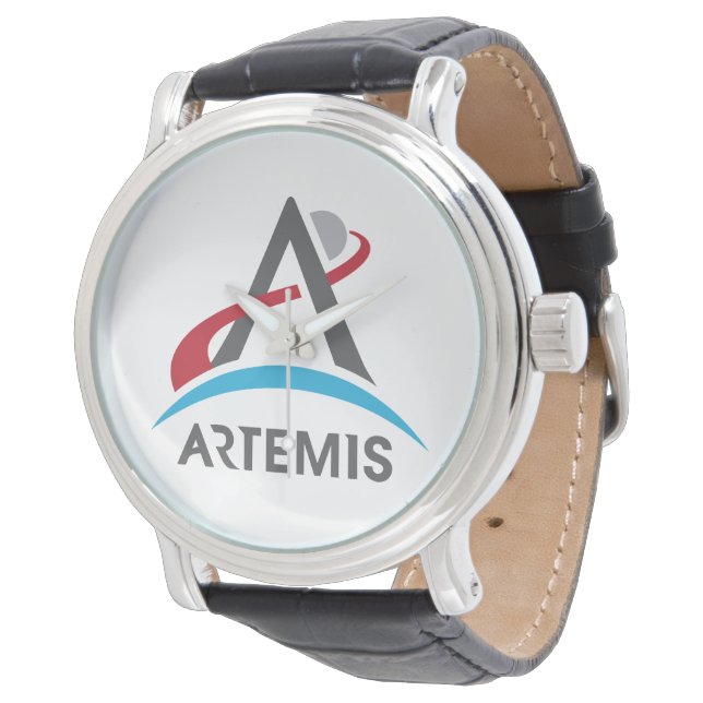Mars des NASA Artemis-Programms 2024 Astronaut Armbanduhr (Schrägansicht)