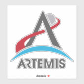 Mars des NASA Artemis-Programms 2024 Astronaut Aufkleber (Blatt)