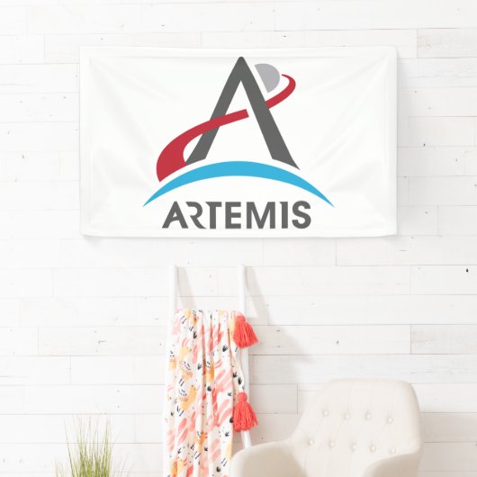 Mars des NASA Artemis-Programms 2024 Astronaut Banner (Insitu)