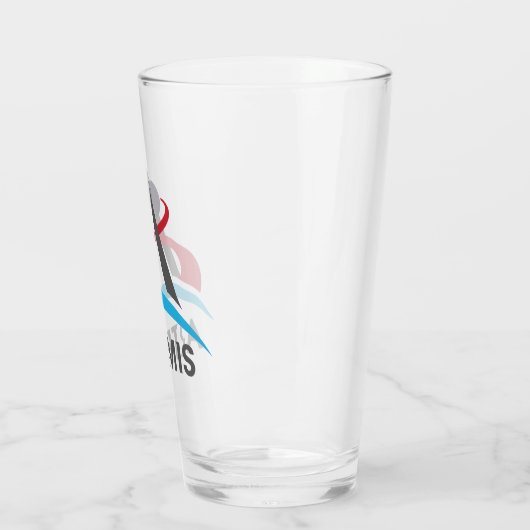 Mars des NASA Artemis-Programms 2024 Astronaut Glas (Links)